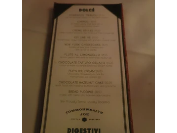 Landini Brothers Restaurant menu photo
