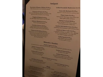 Landini Brothers Restaurant menu photo
