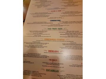 Las Margaritas - Westerville menu photo