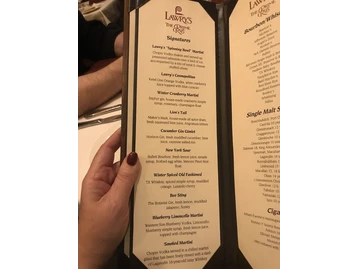 Lawry's The Prime Rib menu photo