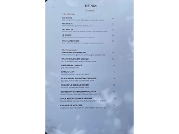 Le French Denver menu photo