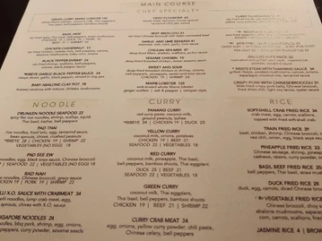 Lemongrass menu photo