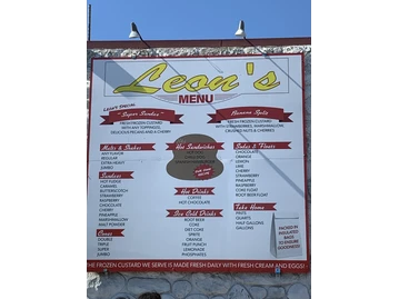 Leon's Frozen Custard menu photo