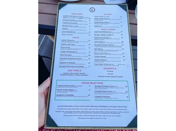 Leone's Italian menu photo