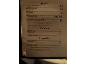 Lewnes' Steakhouse menu photo