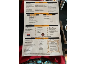 Liam's Steak House & Oyster Bar menu photo