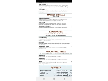 Liberty Market menu photo