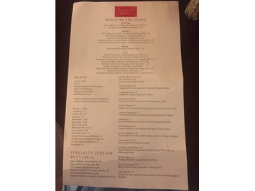 Limoncello menu photo