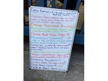Linda's Seabreeze Café menu photo