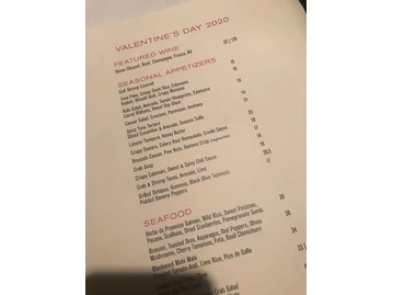 Linwoods menu photo
