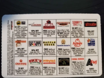 LongHorn Steakhouse menu photo