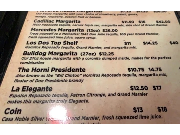 Los Dos Potrillos Mexican Restaurant menu photo