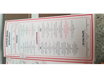 Los Gatos Cafe menu photo