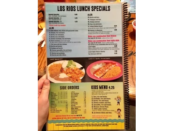 Los Rios menu photo