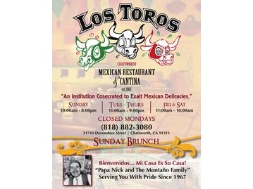 Los Toros Mexican Restaurant menu photo