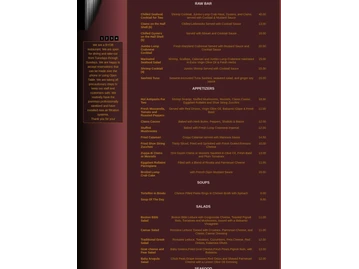 LouCas menu photo