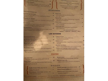 Louie Louie menu photo