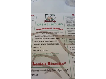 Louie's Cafe menu photo
