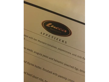 Lucca Restaurant menu photo
