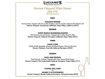Luciano's Ristorante Italiano menu photo