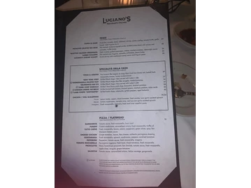 Luciano's Ristorante Italiano menu photo