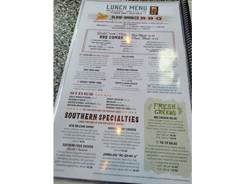 Lucille's Smokehouse Bar-B-Que menu photo