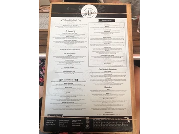 MADE Restaurant menu photo