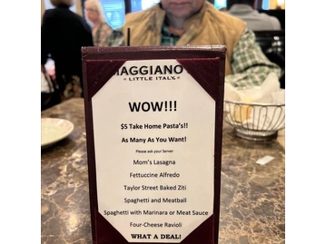 Maggiano's Little Italy menu photo