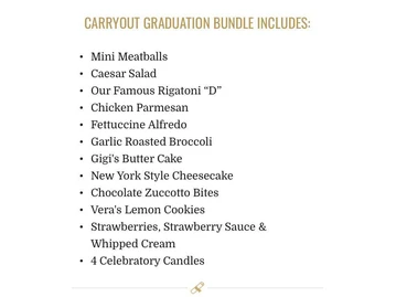 Maggiano's Little Italy menu photo