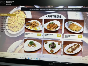 Mahogany Prime Steakhouse menu photo