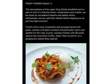 Maison menu photo