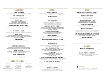 Malone's Palomar menu photo