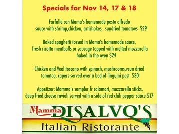 Mamma DiSalvo's menu photo