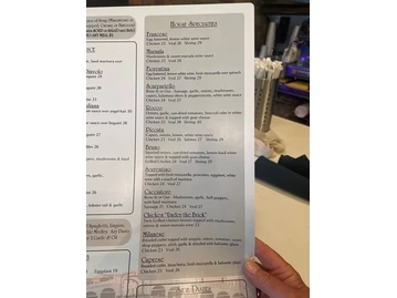 Mamma Mia's Trattoria menu photo