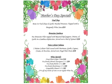 Mamma Mia's Trattoria menu photo