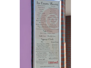 Manhattan Beach Creamery menu photo
