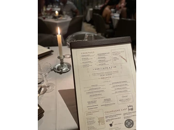 Maple & Ash menu photo