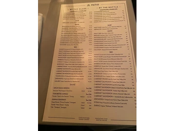 Maple & Ash menu photo