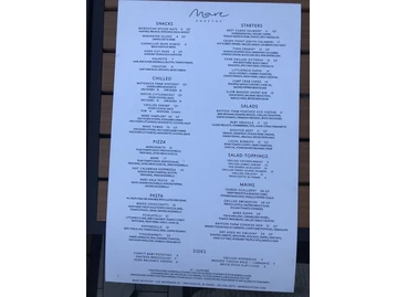 Mare Rooftop menu photo