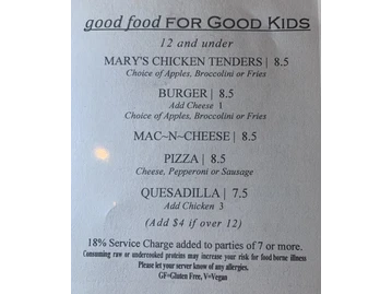 Market Tavern Dublin menu photo