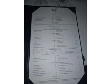 Mastro's City Hall menu photo