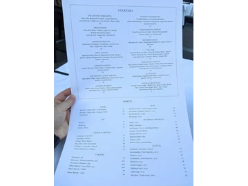 Mastro's Steakhouse menu photo
