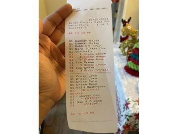 Mastro's Steakhouse menu photo