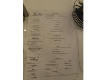 McCormick & Kuleto's Seafood & Steaks menu photo