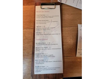 McMenamins Elks Temple menu photo