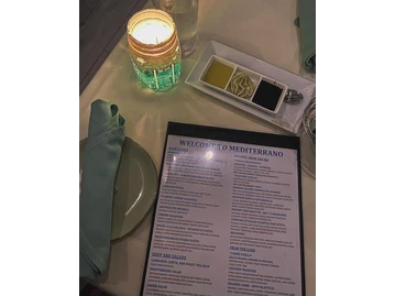 Mediterrano menu photo