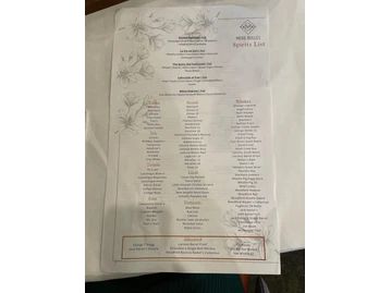 Mere Bulles Restaurant menu photo