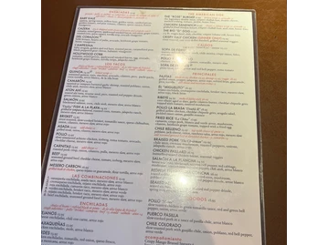 Mesero - Prestonwood menu photo