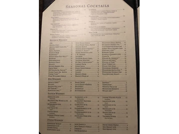 Mesh Louisville menu photo