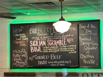 Metro Diner menu photo